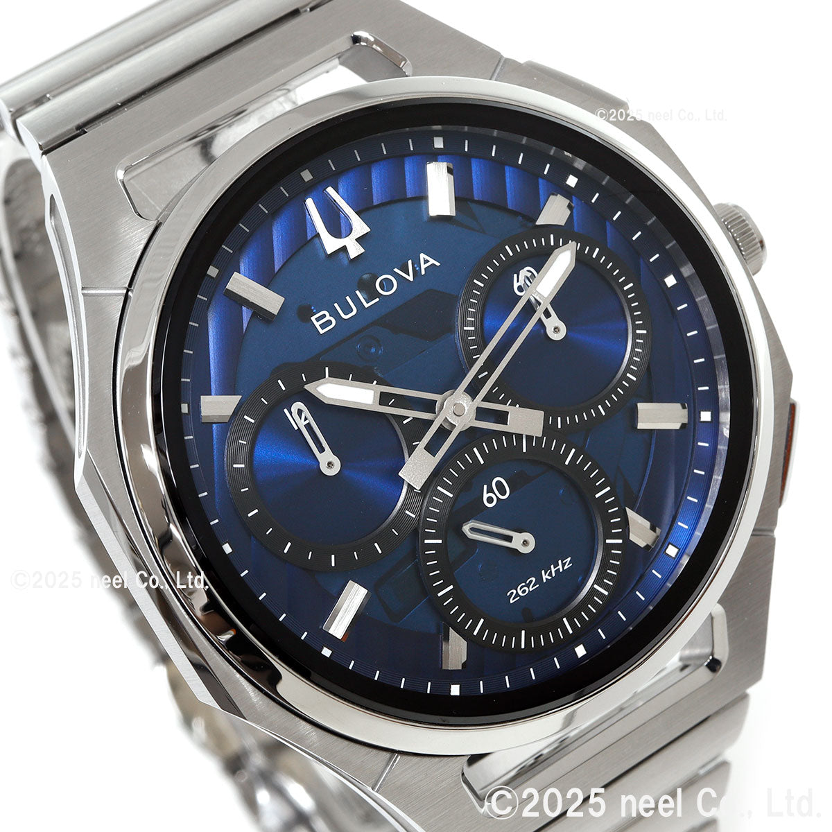 ブローバ BULOVA ハイプレシジョンクォーツ エリア限定モデル 腕時計 メンズ レディース カーブ CURV クロノグラフ 96A339【2026 新作】【60回分割手数料無料！】