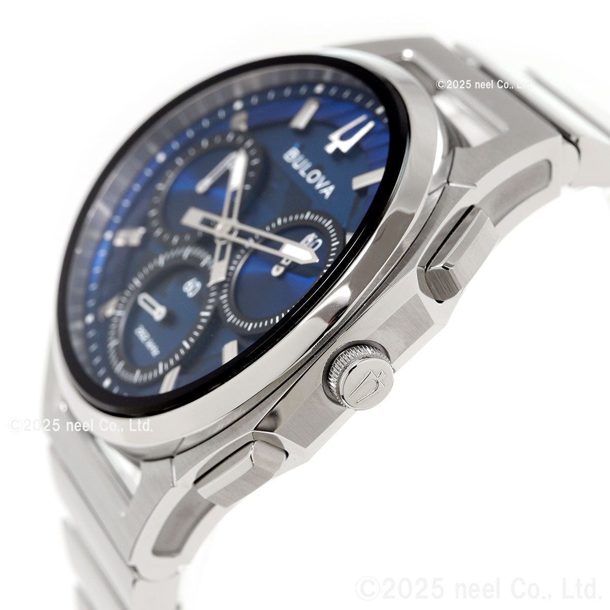 ブローバ BULOVA ハイプレシジョンクォーツ エリア限定モデル 腕時計 メンズ レディース カーブ CURV クロノグラフ 96A339【2026 新作】【60回分割手数料無料！】