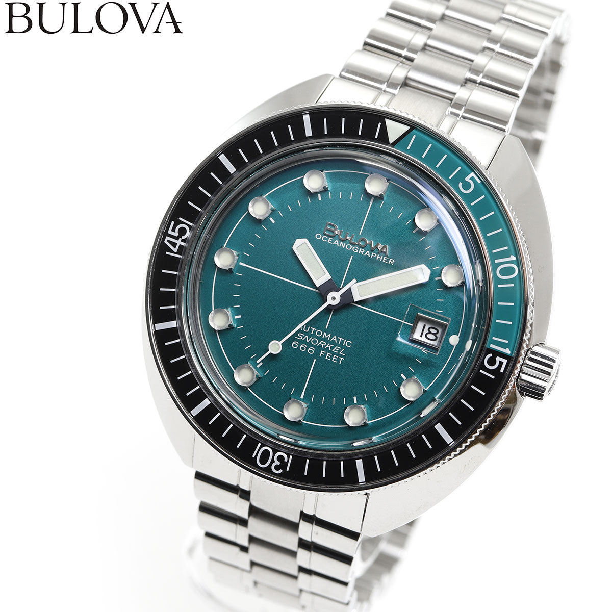 【36回分割手数料無料！】ブローバ BULOVA 腕時計 メンズ 自動巻き メカニカル アーカイブシリーズ ARCHIVE Series オーシャノグラファー デビルダイバー 96B322