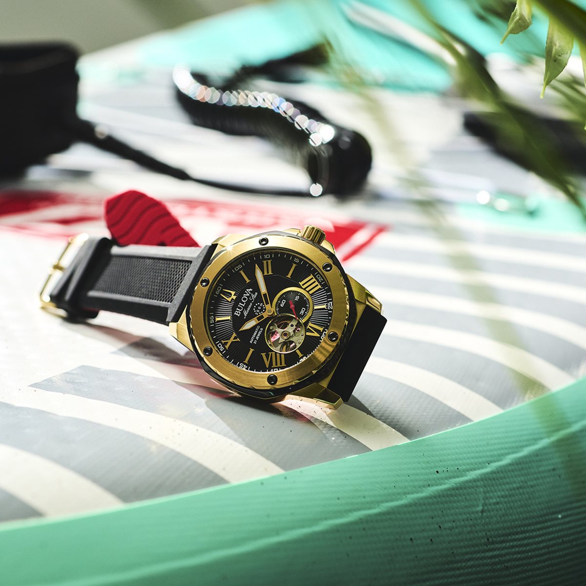ブローバ BULOVA 腕時計 メンズ 自動巻き マリンスター Marine Star 98A272
