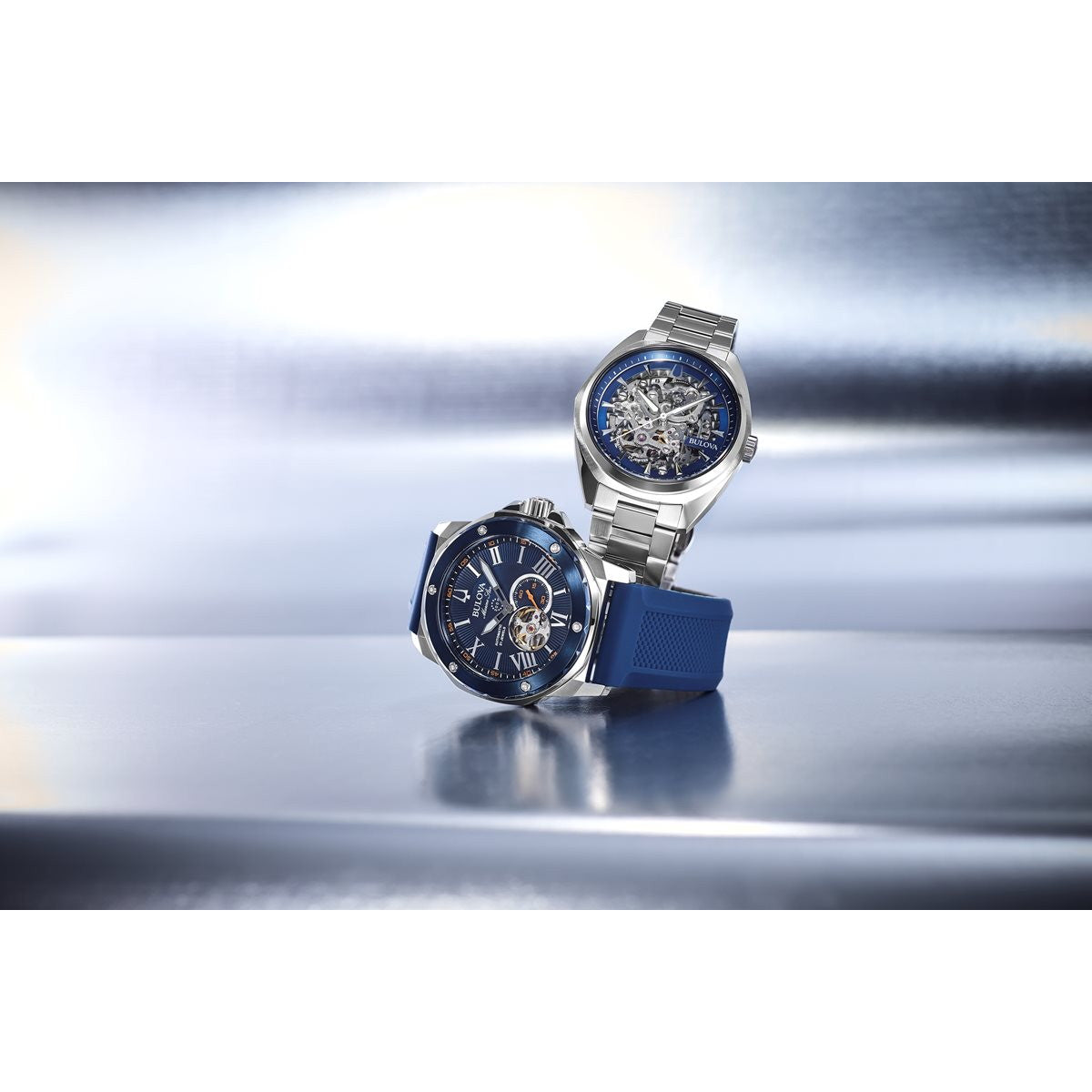 ブローバ BULOVA 腕時計 メンズ 自動巻き メカニカル マリンスター Marine Star 98A303【60回分割手数料無料！】