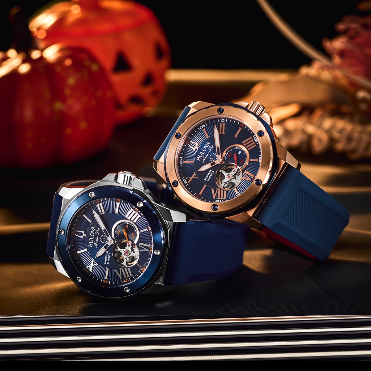 ブローバ BULOVA 腕時計 メンズ 自動巻き メカニカル マリンスター Marine Star 98A303【60回分割手数料無料！】