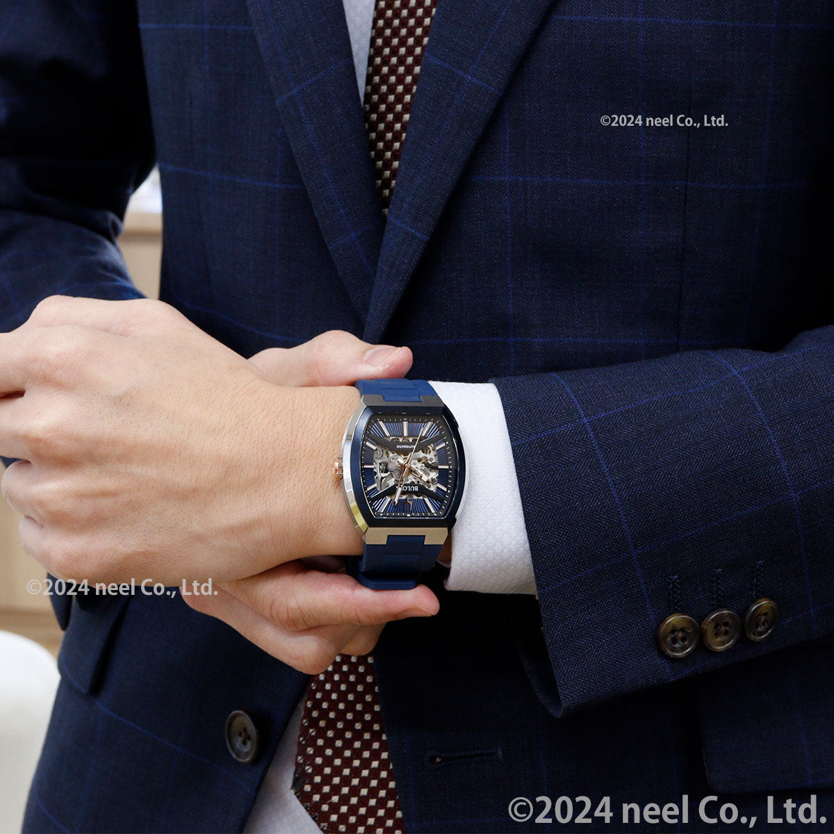 ブローバ BULOVA 腕時計 メンズ 自動巻き メカニカル クラシック CLASSIC 98A318【2025 新作】