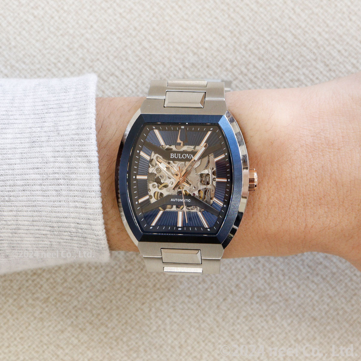 ブローバ BULOVA 腕時計 メンズ 自動巻き メカニカル クラシック CLASSIC 98A319【2025 新作】