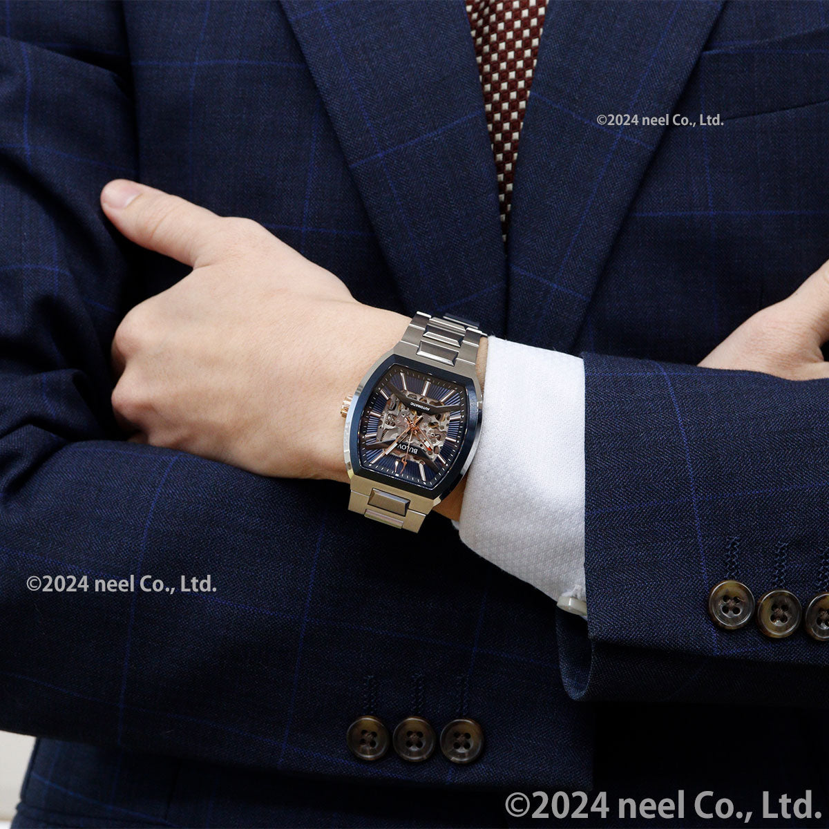 ブローバ BULOVA 腕時計 メンズ 自動巻き メカニカル クラシック CLASSIC 98A319【2025 新作】