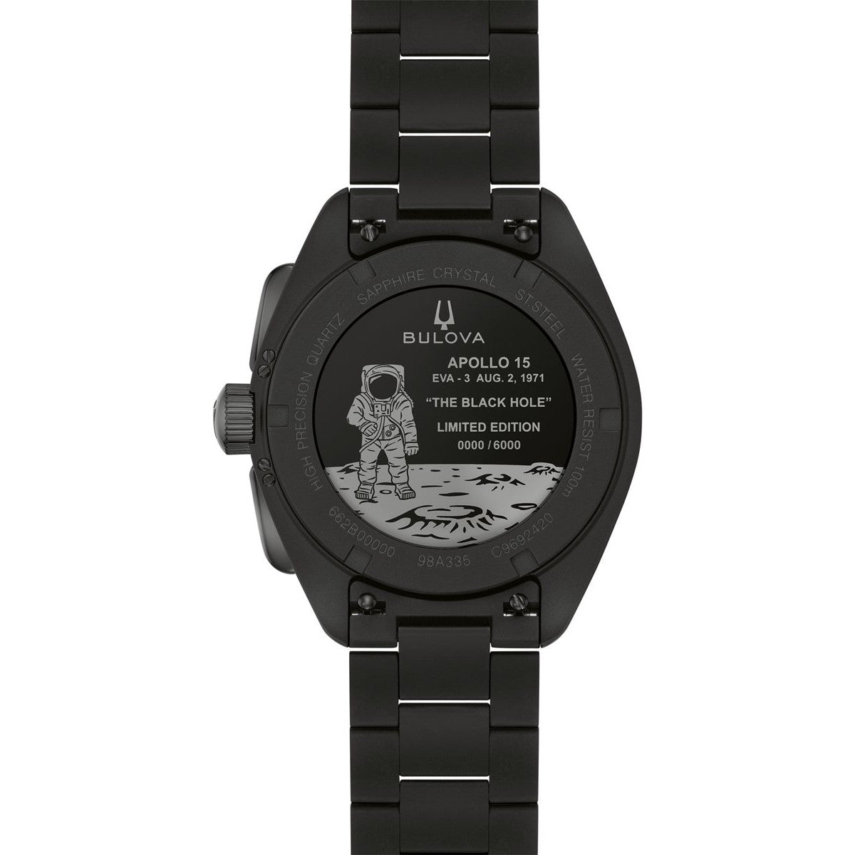 ブローバ BULOVA 限定モデル 腕時計 メンズ アーカイブシリーズ Archive Series ルナ パイロット クロノグラフ ブラックホール Lunar Pilot 98A335【2026 新作】【60回分割手数料無料！】