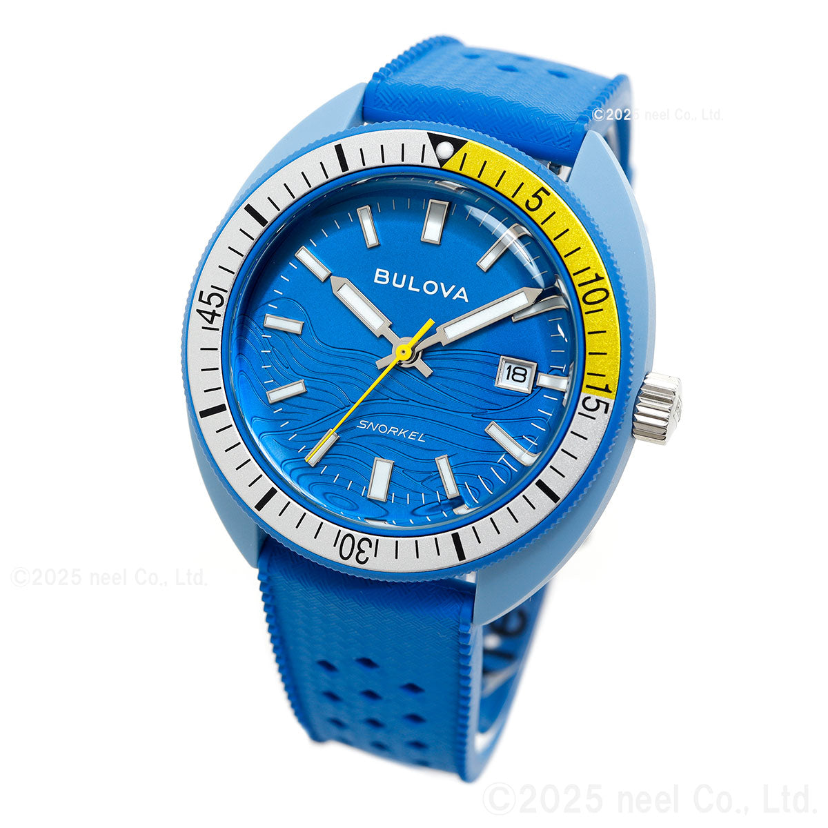 ブローバ BULOVA 腕時計 メンズ アーカイブスシリーズ スノーケル Archives Series Snorkel 98B445 デビルダイバー ブルー ナンヨウハギ【2026 新作】