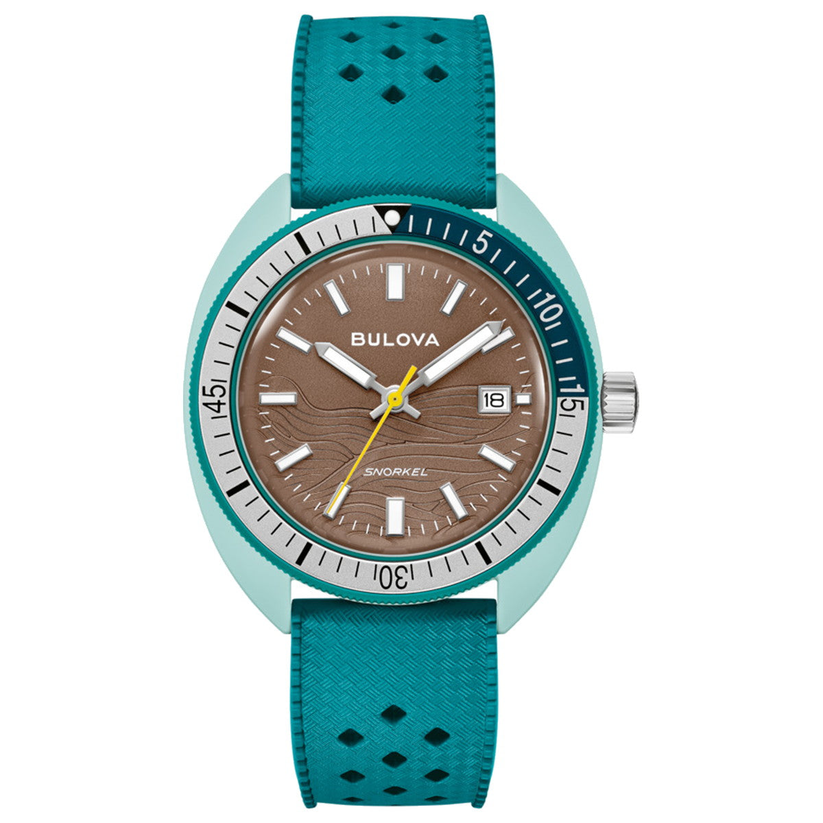 ブローバ BULOVA 腕時計 メンズ アーカイブスシリーズ スノーケル Archives Series Snorkel 98B446 デビルダイバー グリーン ウミガメ【2026 新作】