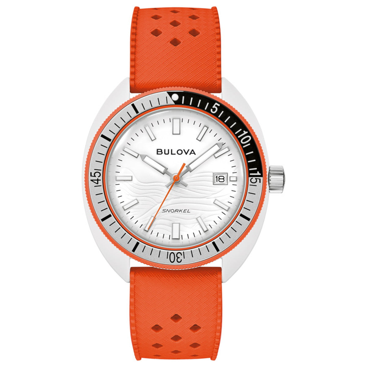 ブローバ BULOVA 腕時計 メンズ アーカイブスシリーズ スノーケル Archives Series Snorkel 98B448 デビルダイバー オレンジ カクレクマノミ【2026 新作】