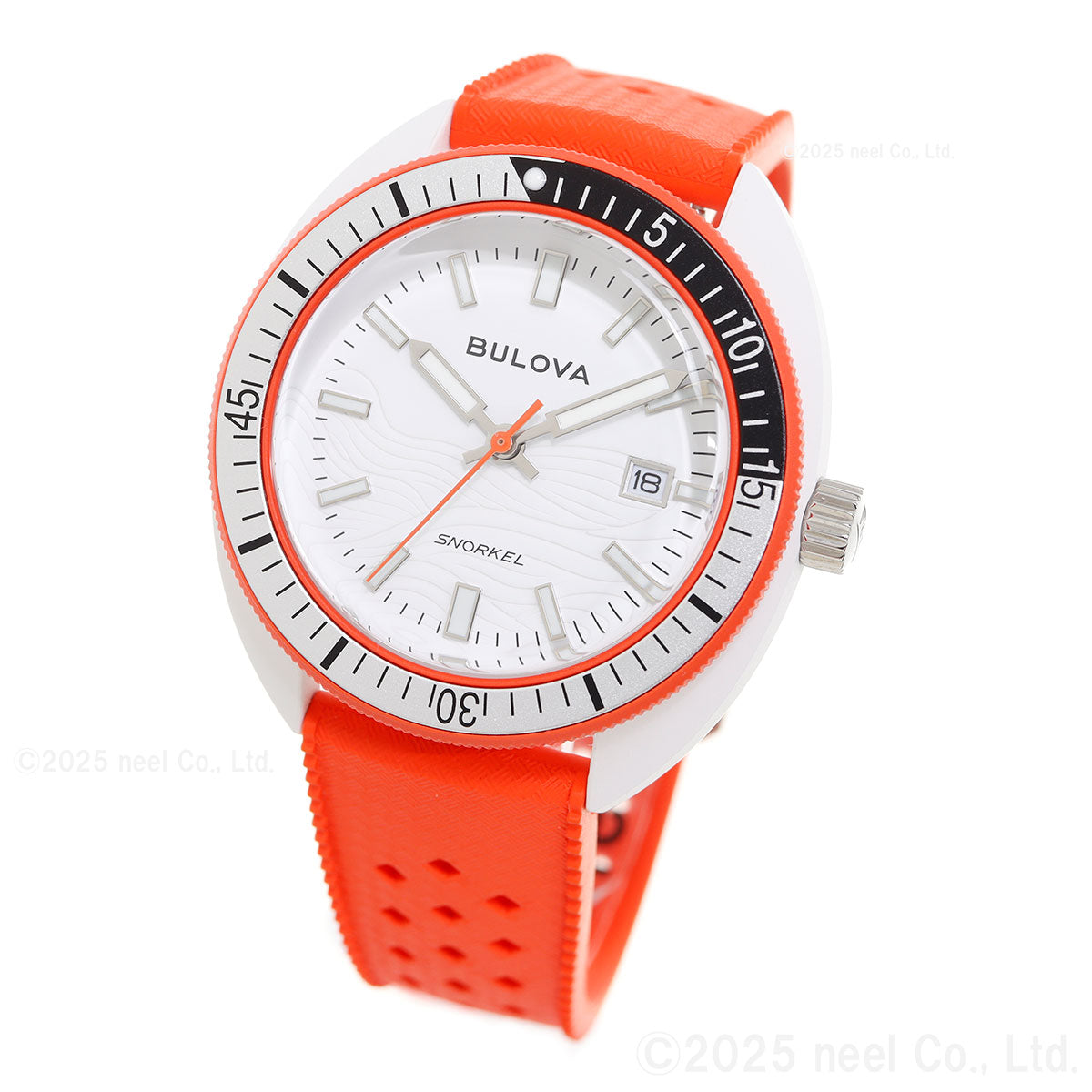 ブローバ BULOVA 腕時計 メンズ アーカイブスシリーズ スノーケル Archives Series Snorkel 98B448 デビルダイバー オレンジ カクレクマノミ【2026 新作】