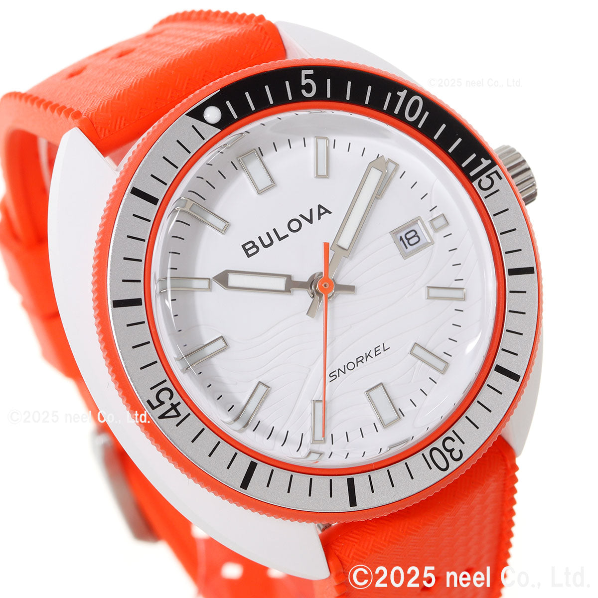 ブローバ BULOVA 腕時計 メンズ アーカイブスシリーズ スノーケル Archives Series Snorkel 98B448 デビルダイバー オレンジ カクレクマノミ【2026 新作】