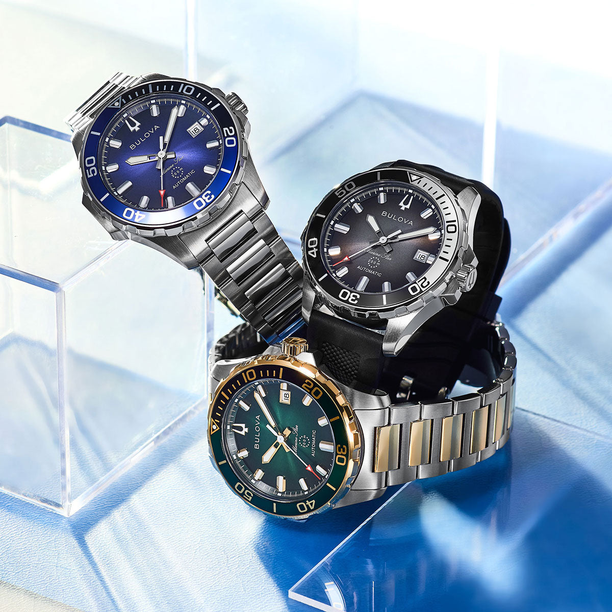 ブローバ BULOVA 腕時計 メンズ 自動巻き メカニカル マリンスター