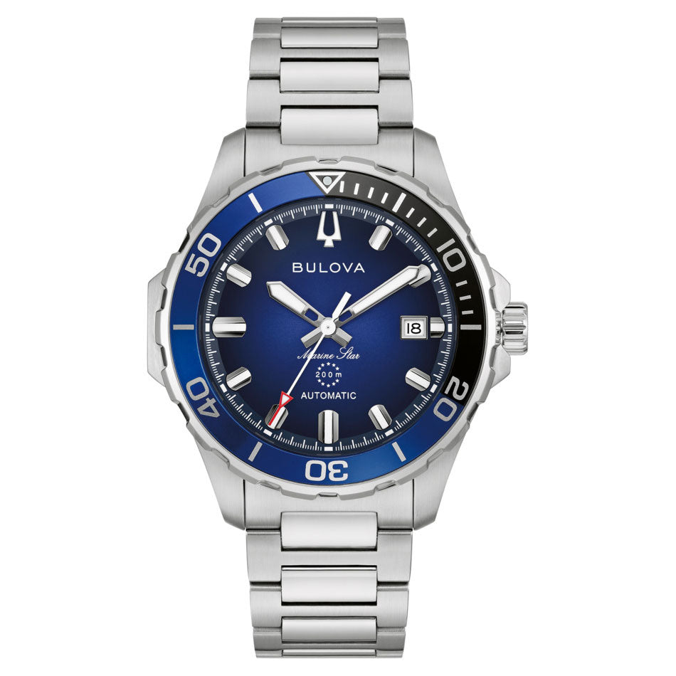 ブローバ BULOVA 腕時計 メンズ 自動巻き メカニカル マリンスター Marine Star 98B466【2026 新作】