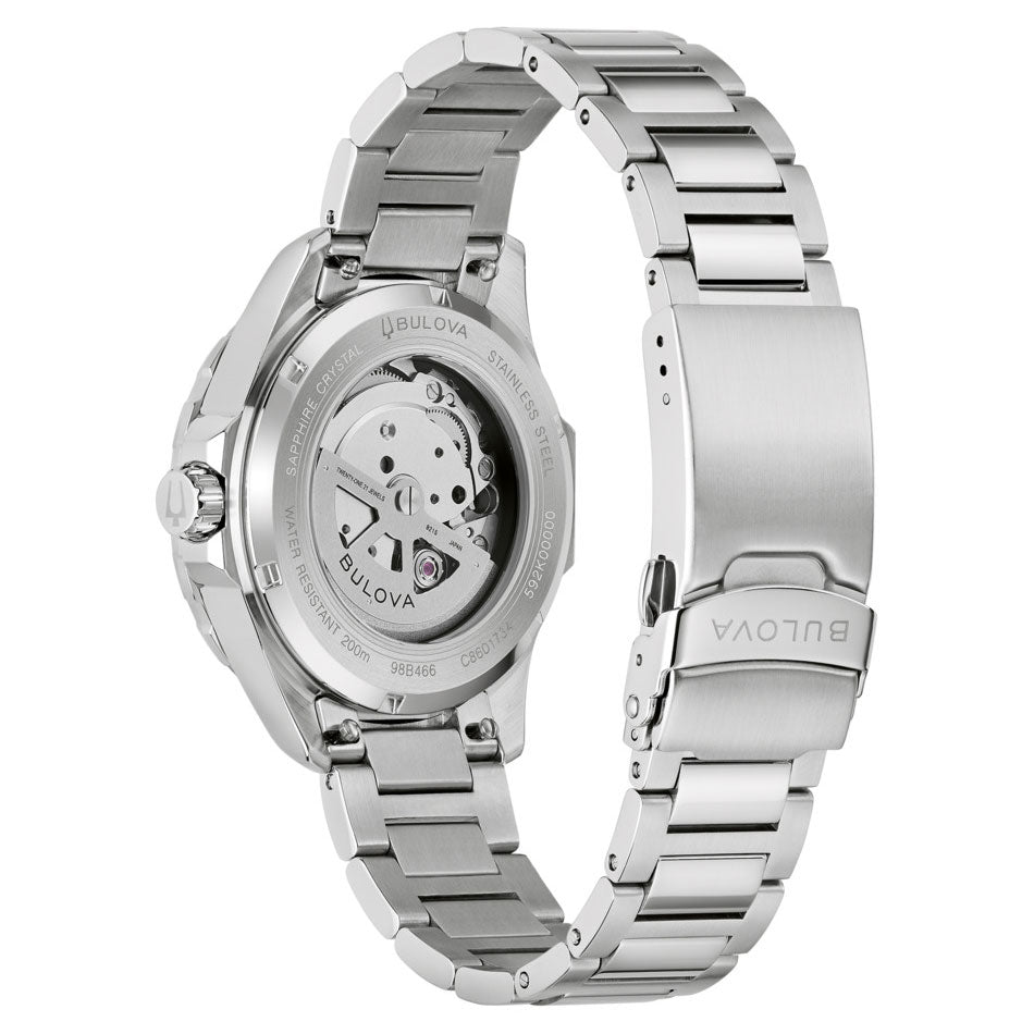 ブローバ BULOVA 腕時計 メンズ 自動巻き メカニカル マリンスター Marine Star 98B466【2026 新作】