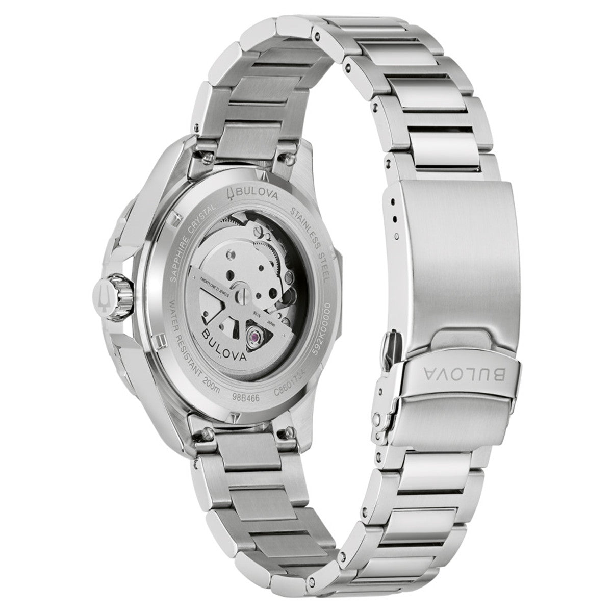 ブローバ BULOVA 腕時計 メンズ 自動巻き メカニカル マリンスター Marine Star 98B466【2026 新作】