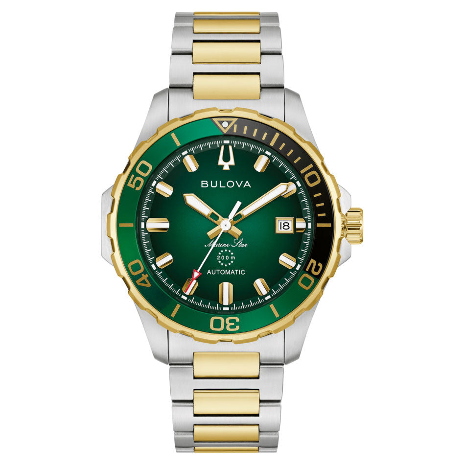 ブローバ BULOVA 腕時計 メンズ 自動巻き メカニカル マリンスター Marine Star 98B467【2026 新作】