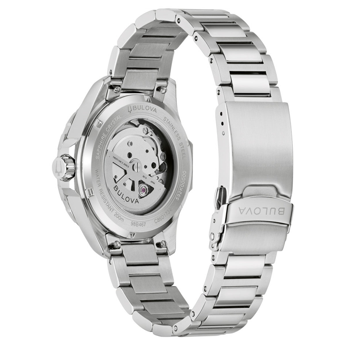 ブローバ BULOVA 腕時計 メンズ 自動巻き メカニカル マリンスター Marine Star 98B467【2026 新作】
