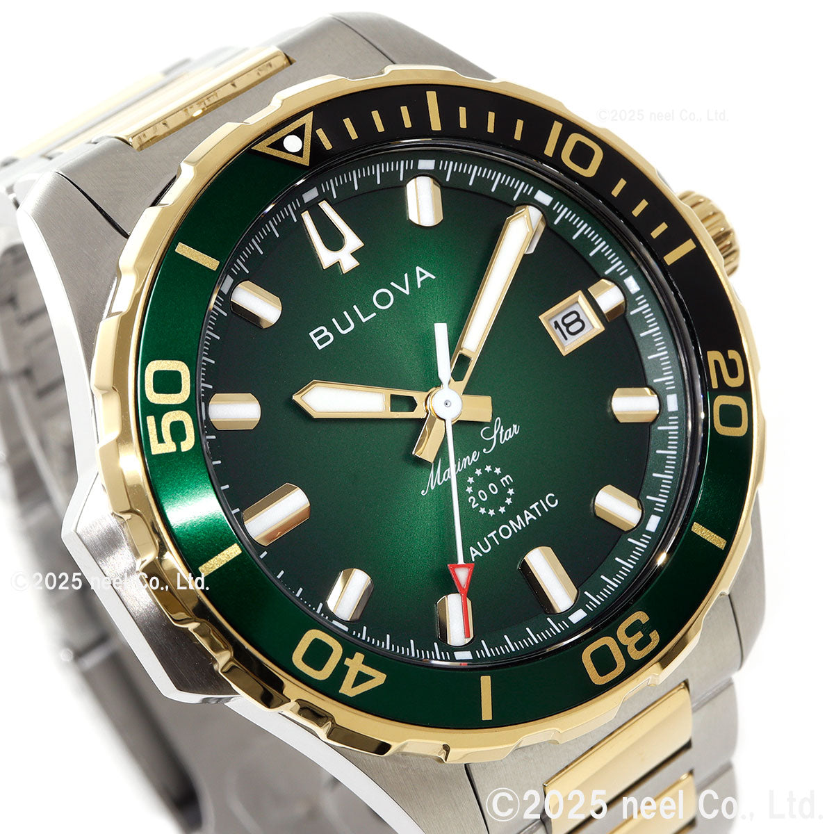 ブローバ BULOVA 腕時計 メンズ 自動巻き メカニカル マリンスター Marine Star 98B467【2026 新作】