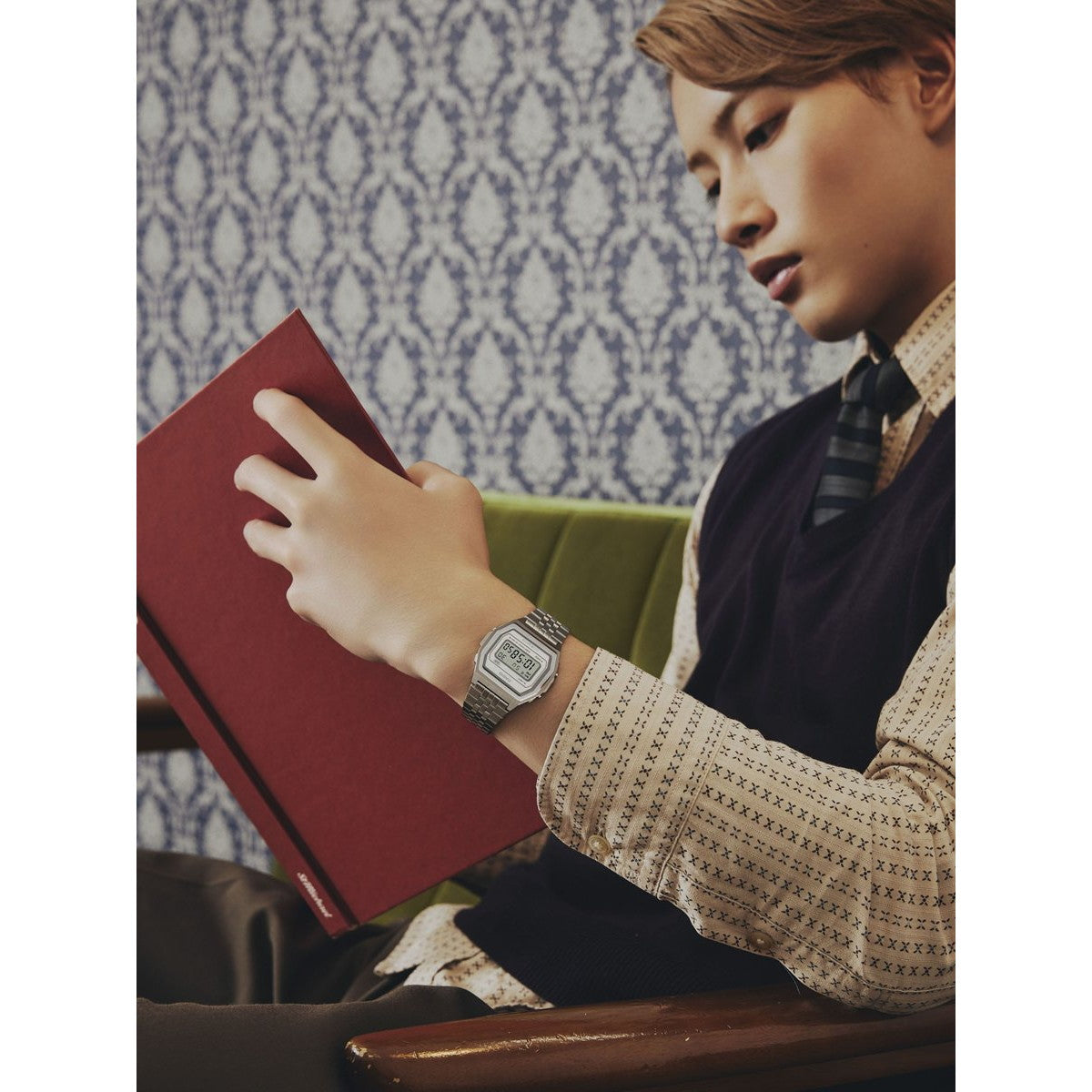 カシオ クラシック CASIO CLASSIC デジタル 限定モデル 腕時計 A1000A-7JF PREMIUMシリーズ フルメタル シルバー【2025 新作】