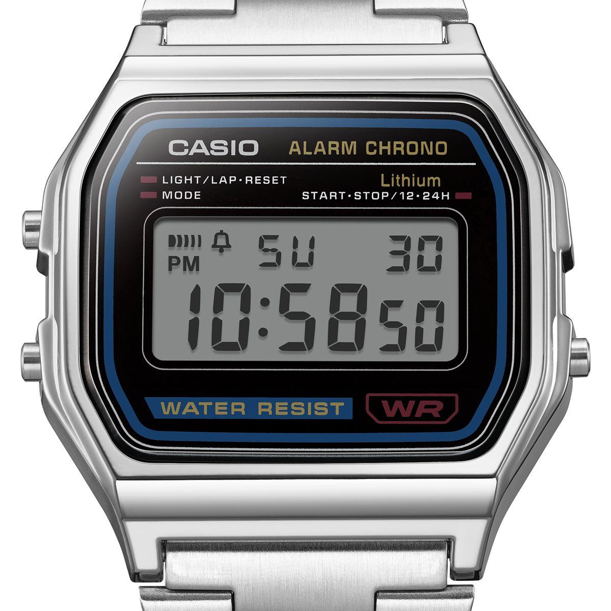 カシオ コレクション CASIO Collection STANDARD デジタル 腕時計 A158WA-1JH スタンダード