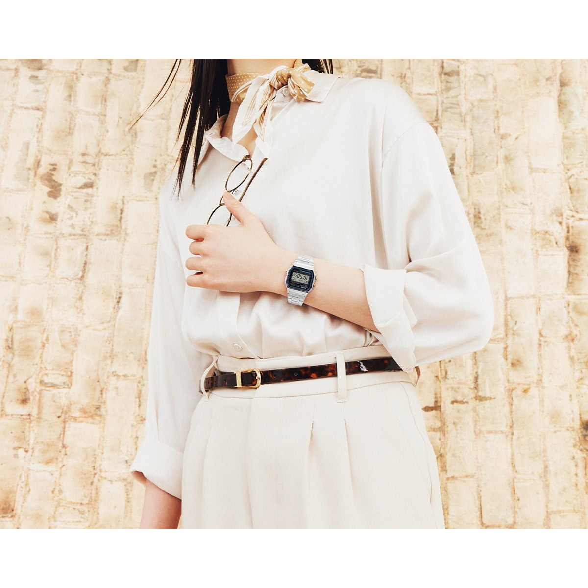 カシオ コレクション CASIO Collection STANDARD デジタル 腕時計 A158WA-1JH スタンダード