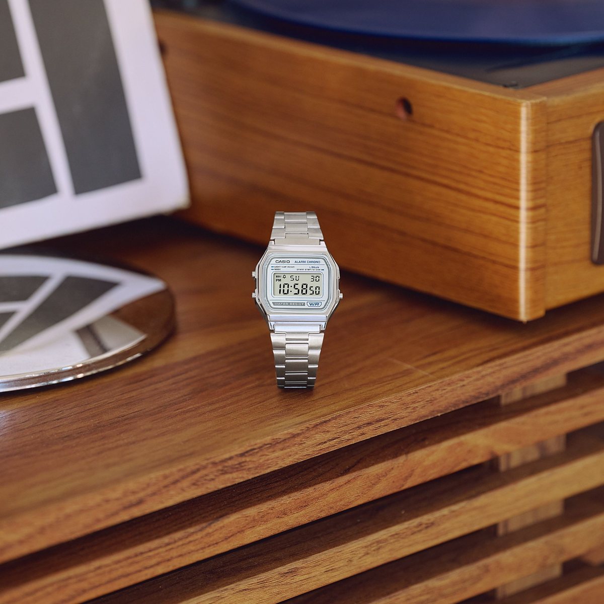 カシオ クラシック CASIO CLASSIC デジタル 限定モデル 腕時計 A158WEA-7JF シルバー【2026 新作】
