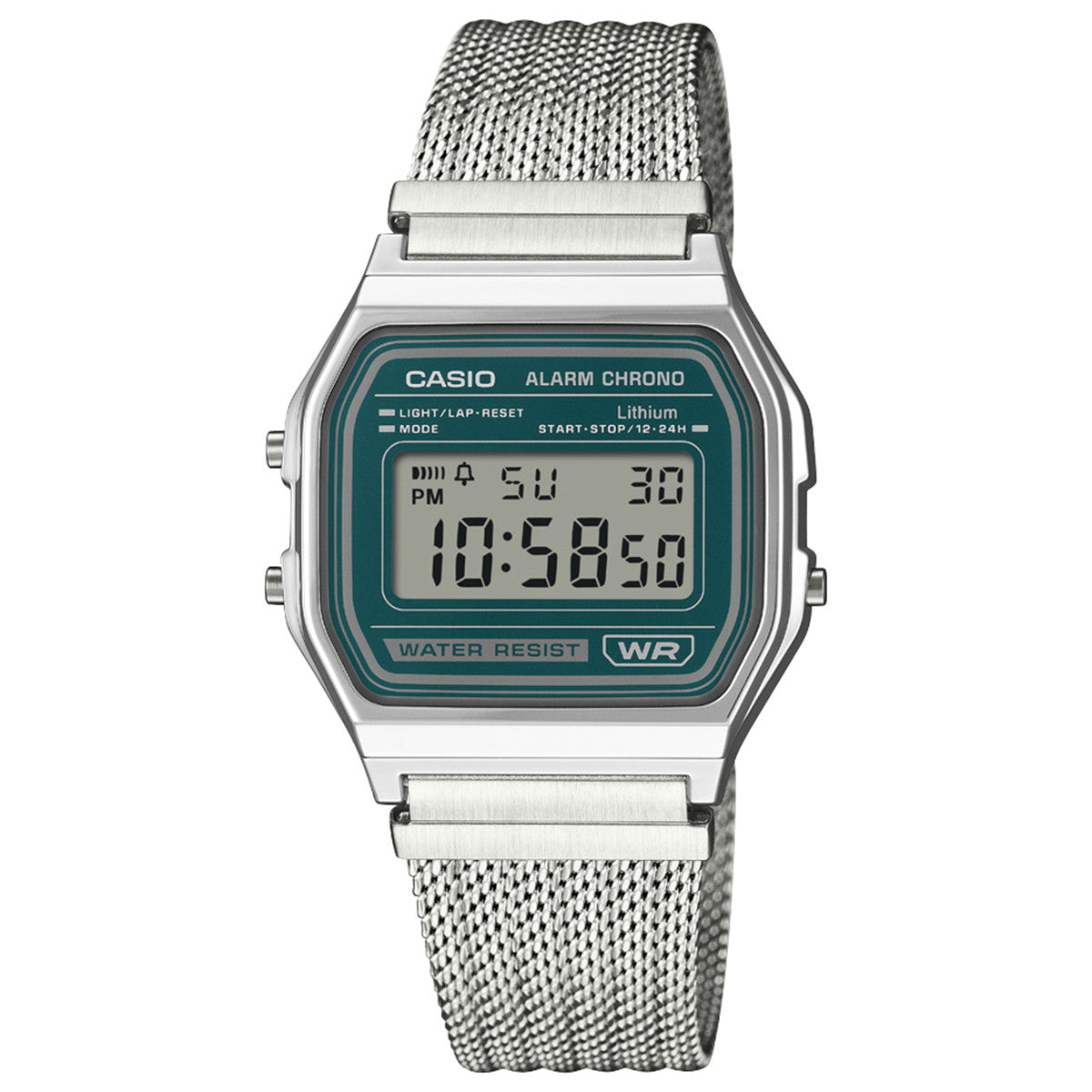カシオ クラシック CASIO CLASSIC デジタル 限定モデル 腕時計 A158WEM-3JF ダークグリーン【2025 新作】