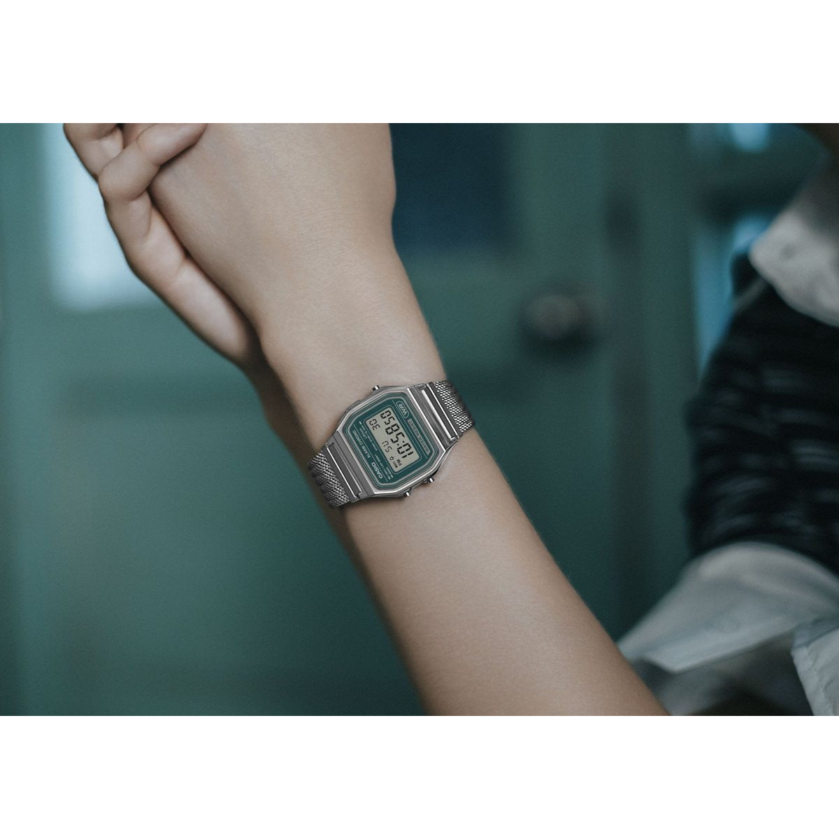 カシオ クラシック CASIO CLASSIC デジタル 限定モデル 腕時計 A158WEM-3JF ダークグリーン【2025 新作】