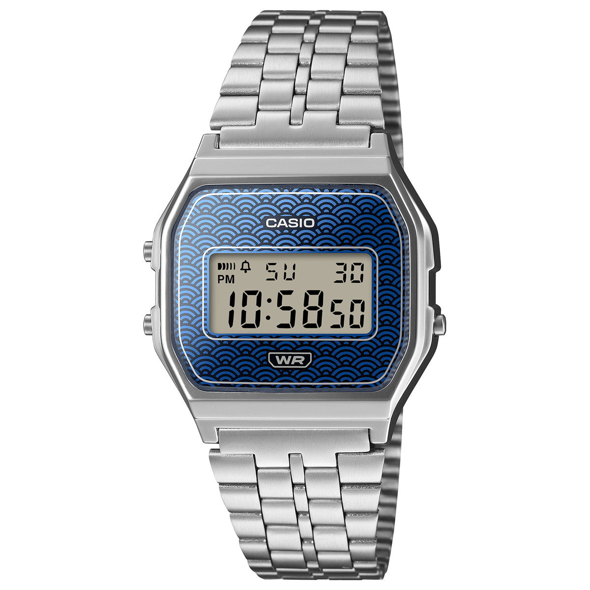 カシオ クラシック CASIO CLASSIC デジタル 限定モデル 腕時計 A159WEVJ-2JR 青海波 ブルー【2026 新作】