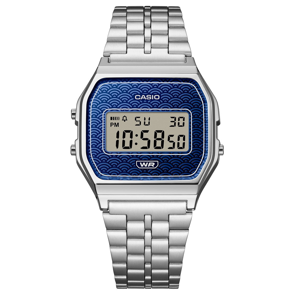 カシオ クラシック CASIO CLASSIC デジタル 限定モデル 腕時計 A159WEVJ-2JR 青海波 ブルー【2026 新作】