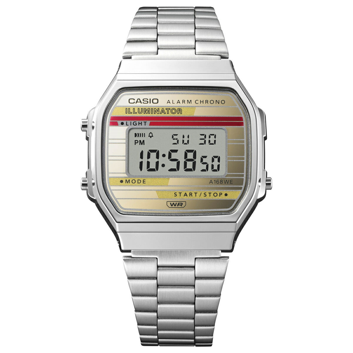 カシオ CASIO CLASSIC 限定モデル デジタル 腕時計 A168WEHA-9AJF 電卓 SL-800 モチーフ Heritage Colors ゴールド【2024 新作】