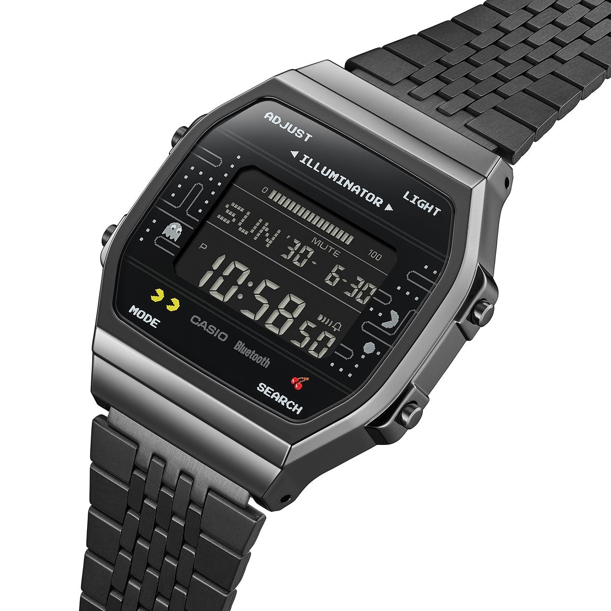 カシオ クラシック CASIO CLASSIC パックマン コラボ オンライン限定モデル デジタル 腕時計 ABL-100WEPC-1BJR PAC-MAN スマートフォンリンク【2024 新作】