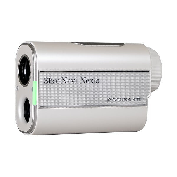 ショットナビ Shot Navi ACCURA GR+ アキュラ GR プラス ゴルフ レーザー 距離測定器 距離計測器 ホワイト 【2026 新作】
