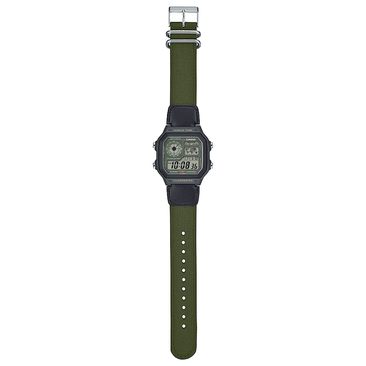 カシオ コレクション CASIO Collection デジタル 腕時計 メンズ AE-1200WHUB-3AJF