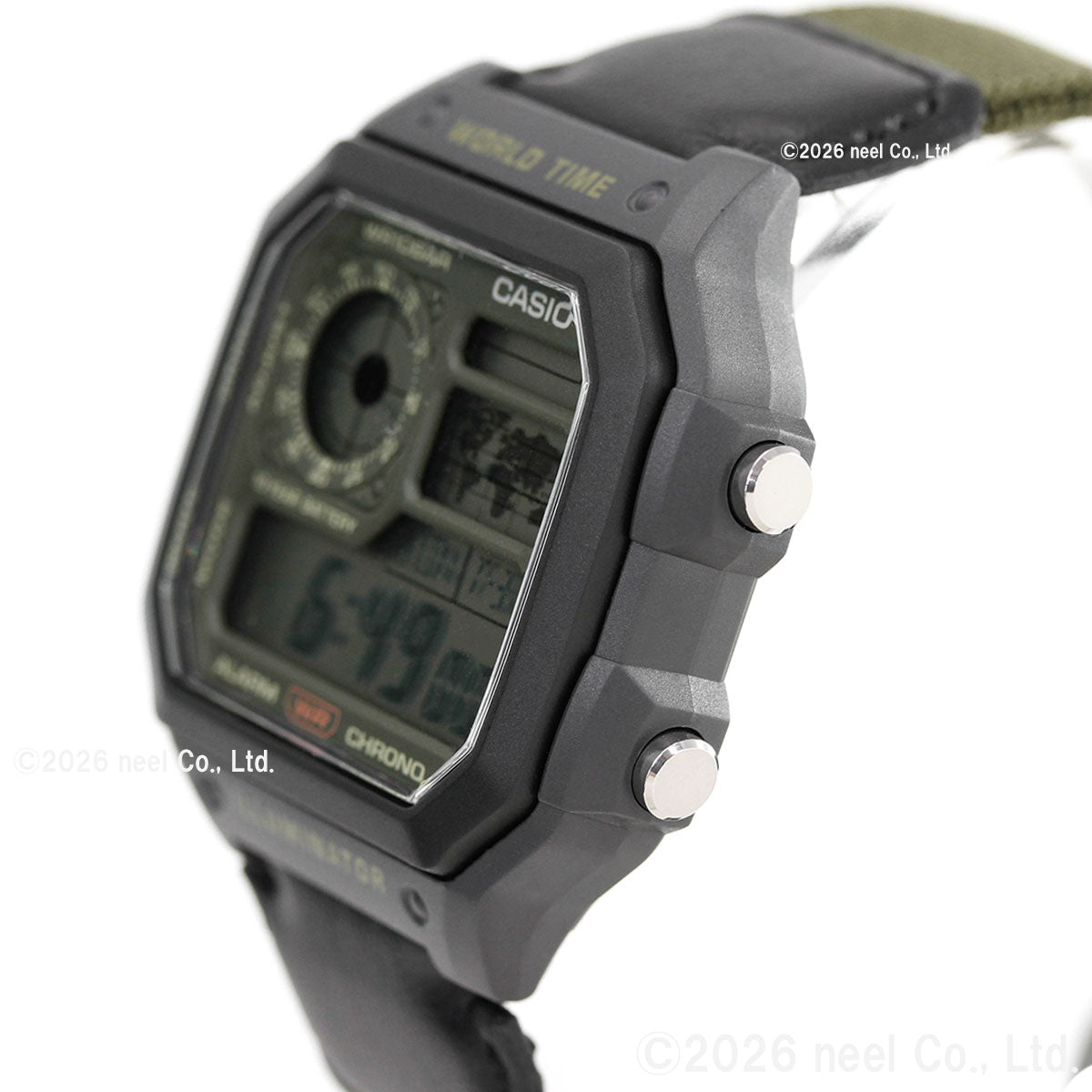 カシオ コレクション CASIO Collection デジタル 腕時計 メンズ AE-1200WHUB-3AJF