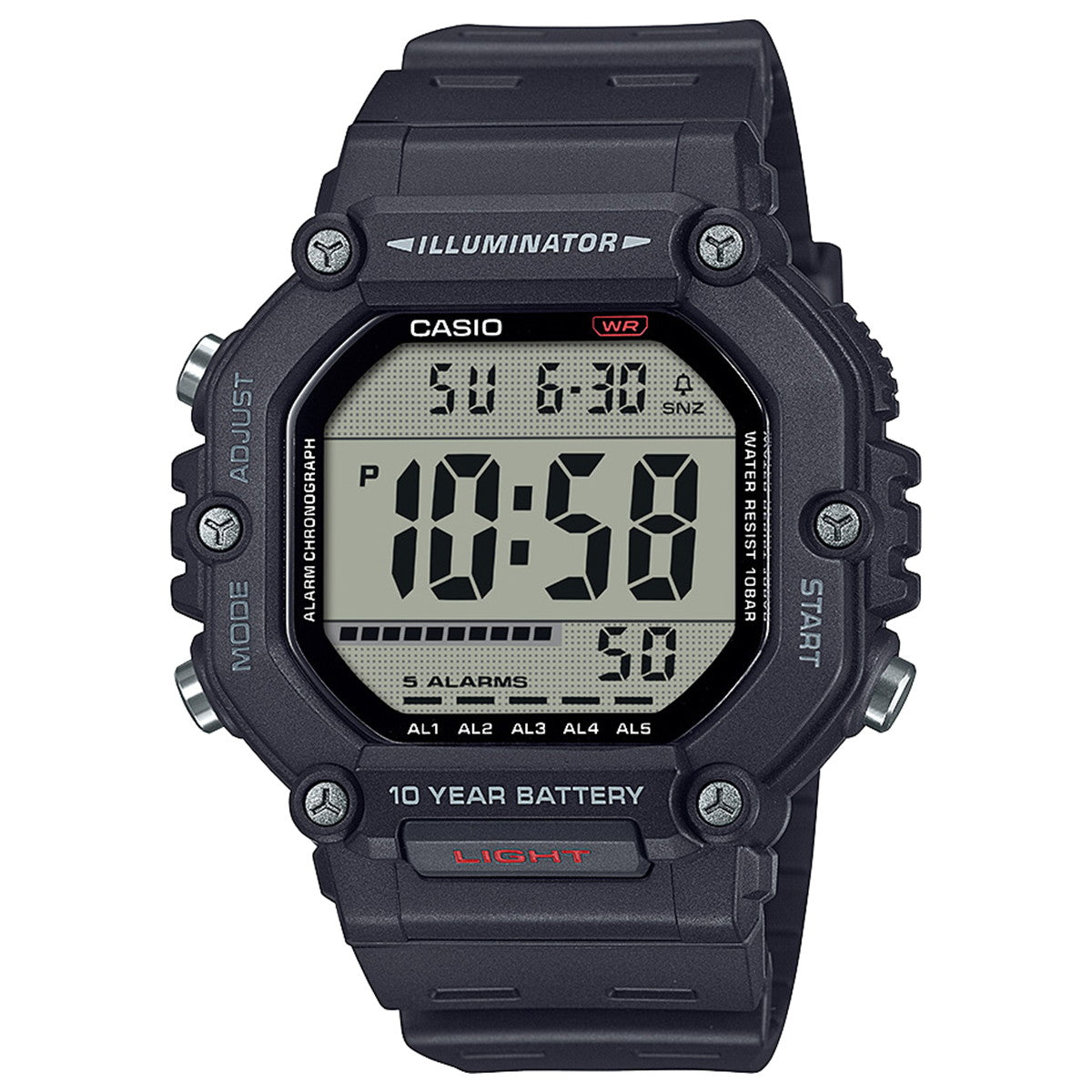 カシオ コレクション CASIO Collection デジタル 腕時計 メンズ AE-1600H-1AJF