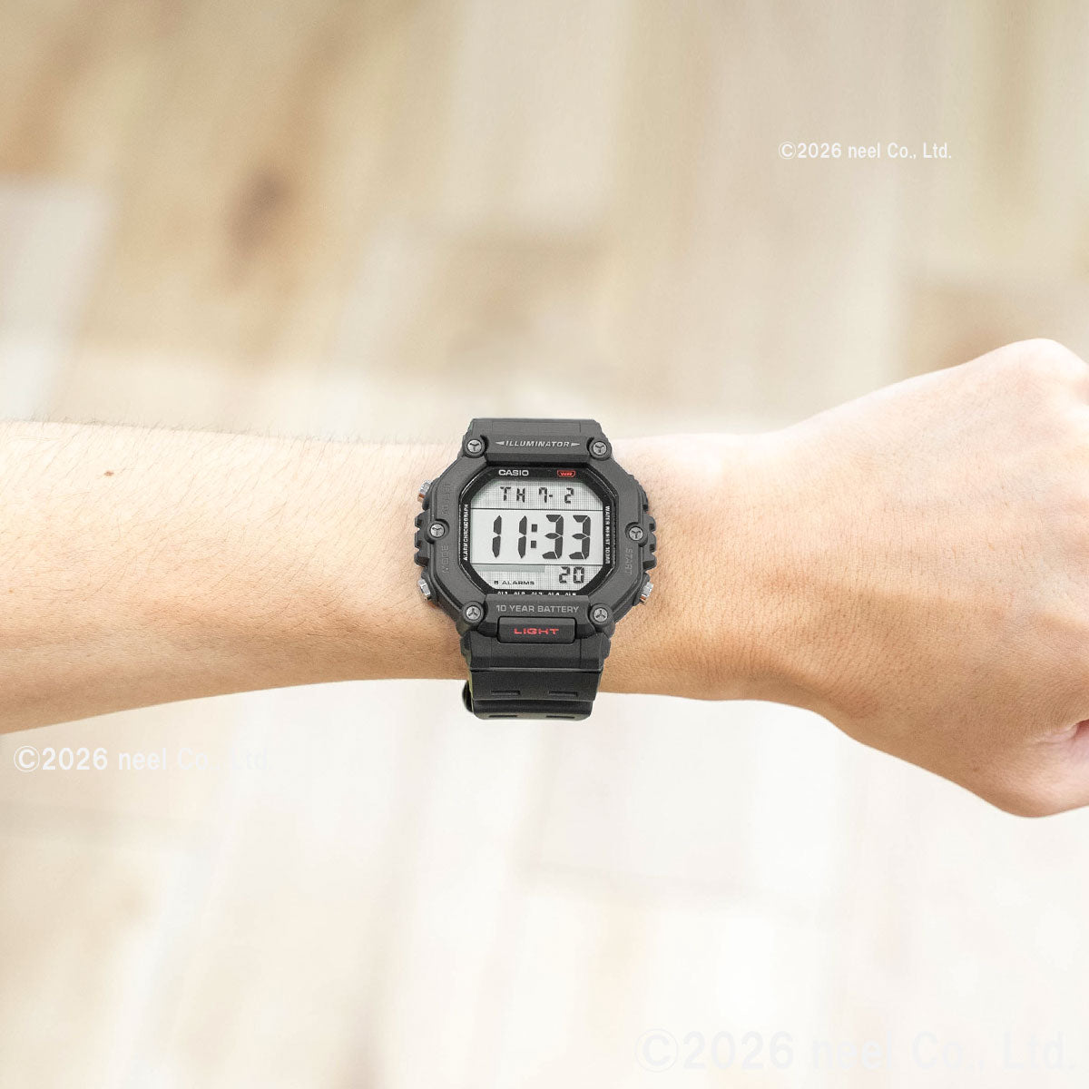 カシオ コレクション CASIO Collection デジタル 腕時計 メンズ AE-1600H-1AJF