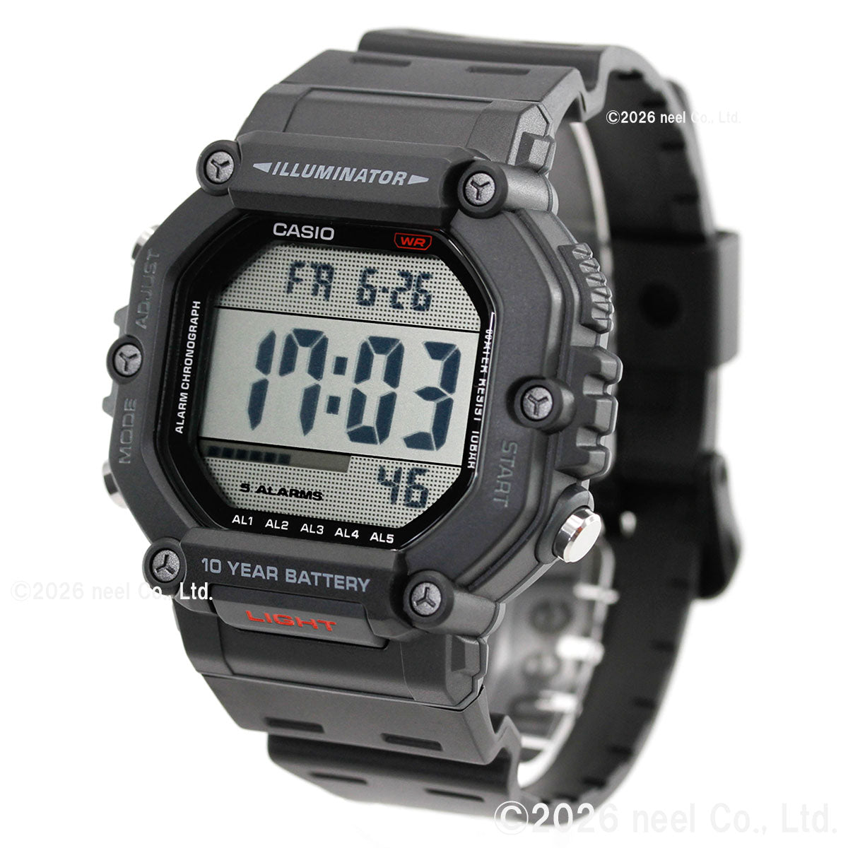 カシオ コレクション CASIO Collection デジタル 腕時計 メンズ AE-1600H-1AJF