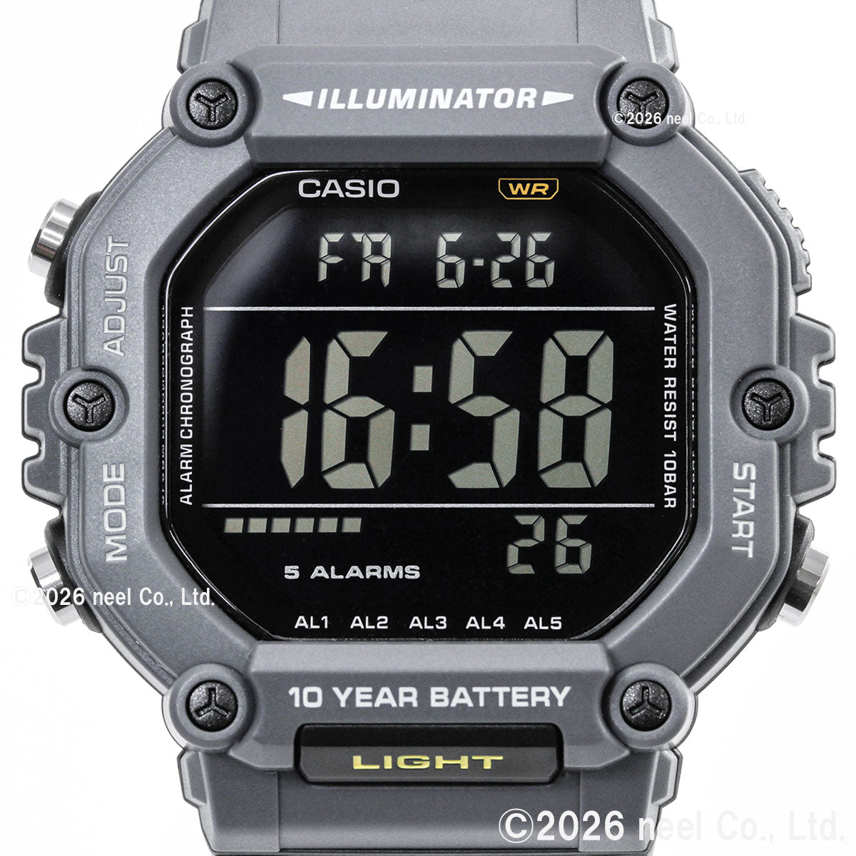 カシオ コレクション CASIO Collection デジタル 腕時計 メンズ AE-1600H-8BJF