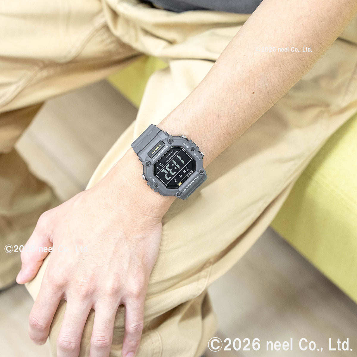 カシオ コレクション CASIO Collection デジタル 腕時計 メンズ AE-1600H-8BJF
