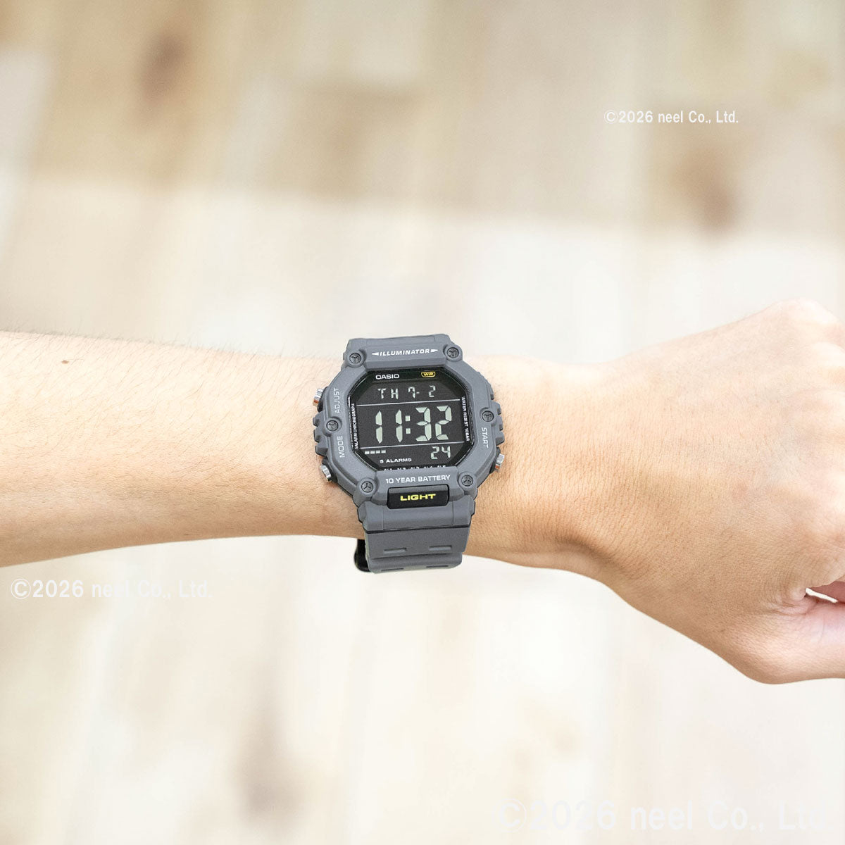 カシオ コレクション CASIO Collection デジタル 腕時計 メンズ AE-1600H-8BJF