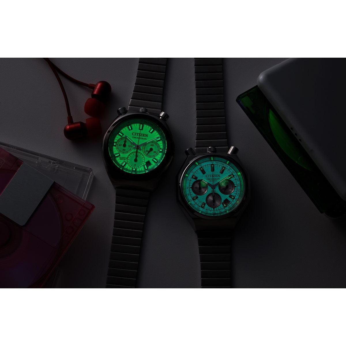 シチズンコレクション レコードレーベル ツノクロノ カスタム 特定店取扱いモデル AN3700-89Z 腕時計 CITIZEN COLLECTION RECORD LABEL PLAYGROUND Edition TSUNO CHRONO Custom【2026 新作】
