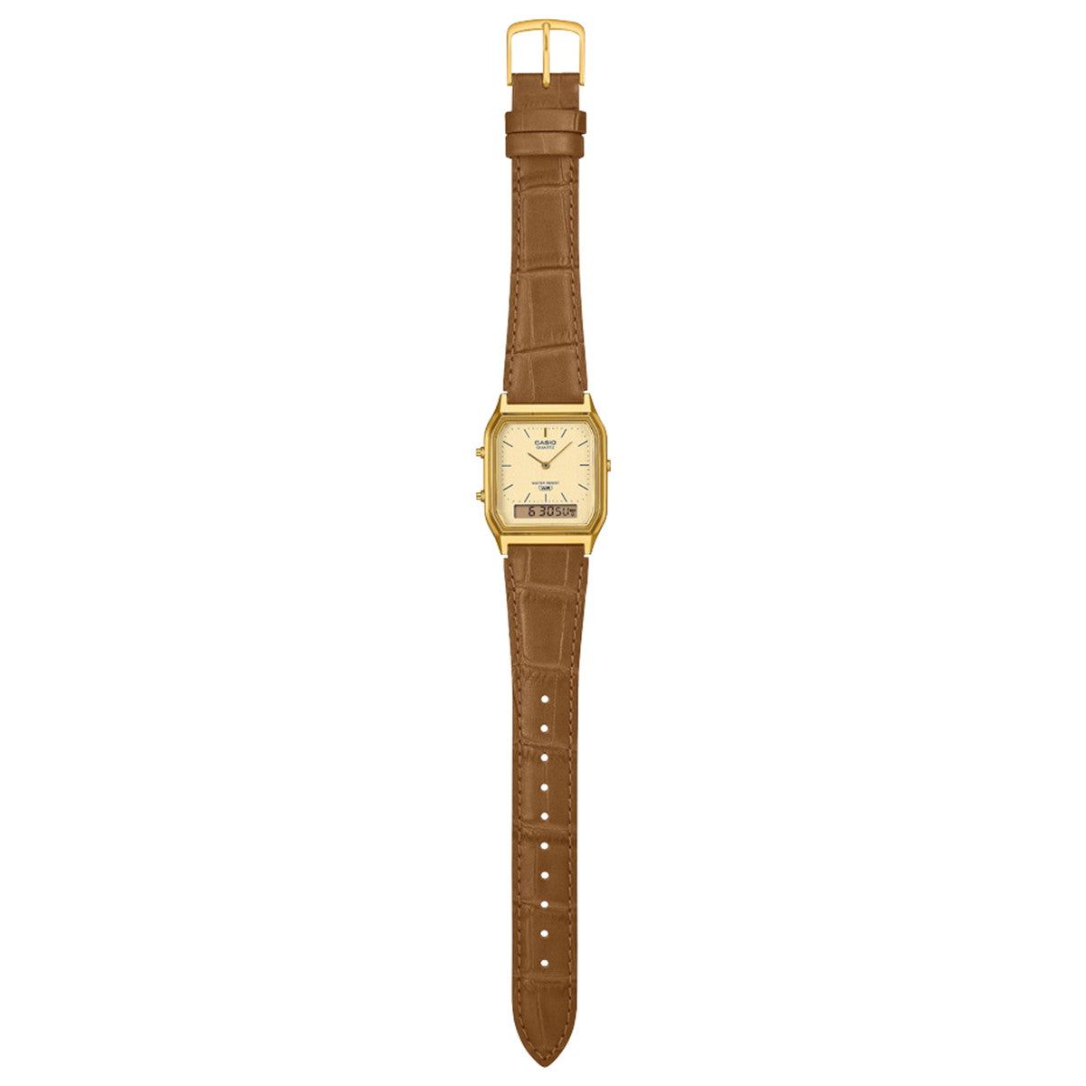 カシオ クラシック CASIO CLASSIC 限定モデル アナデジ 腕時計 AQ-230EGL-9AJF ゴールド【2025 新作】