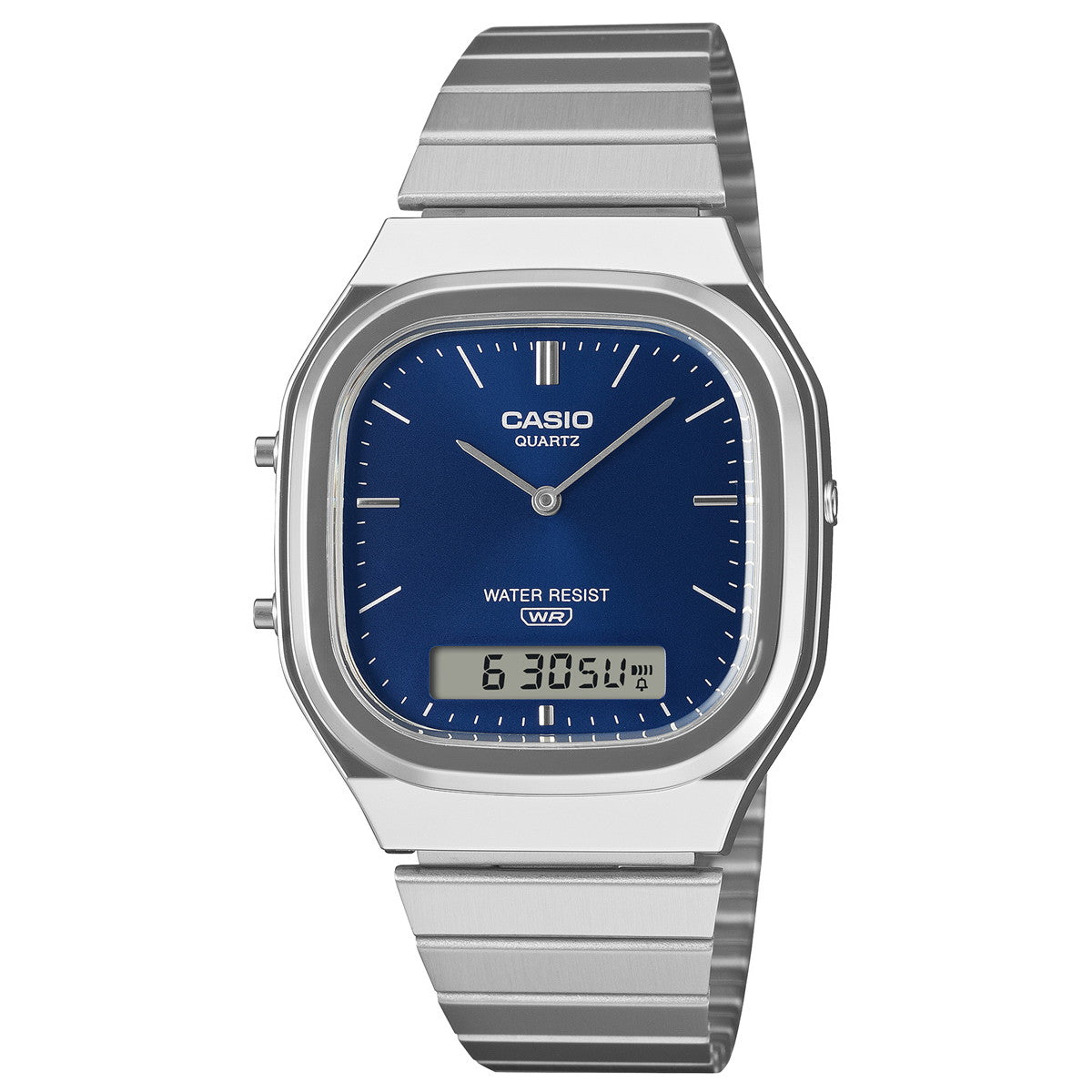 カシオ クラシック CASIO CLASSIC アナデジ 限定モデル 腕時計 AQ-240E-2A2JF ネイビー【2026 新作】