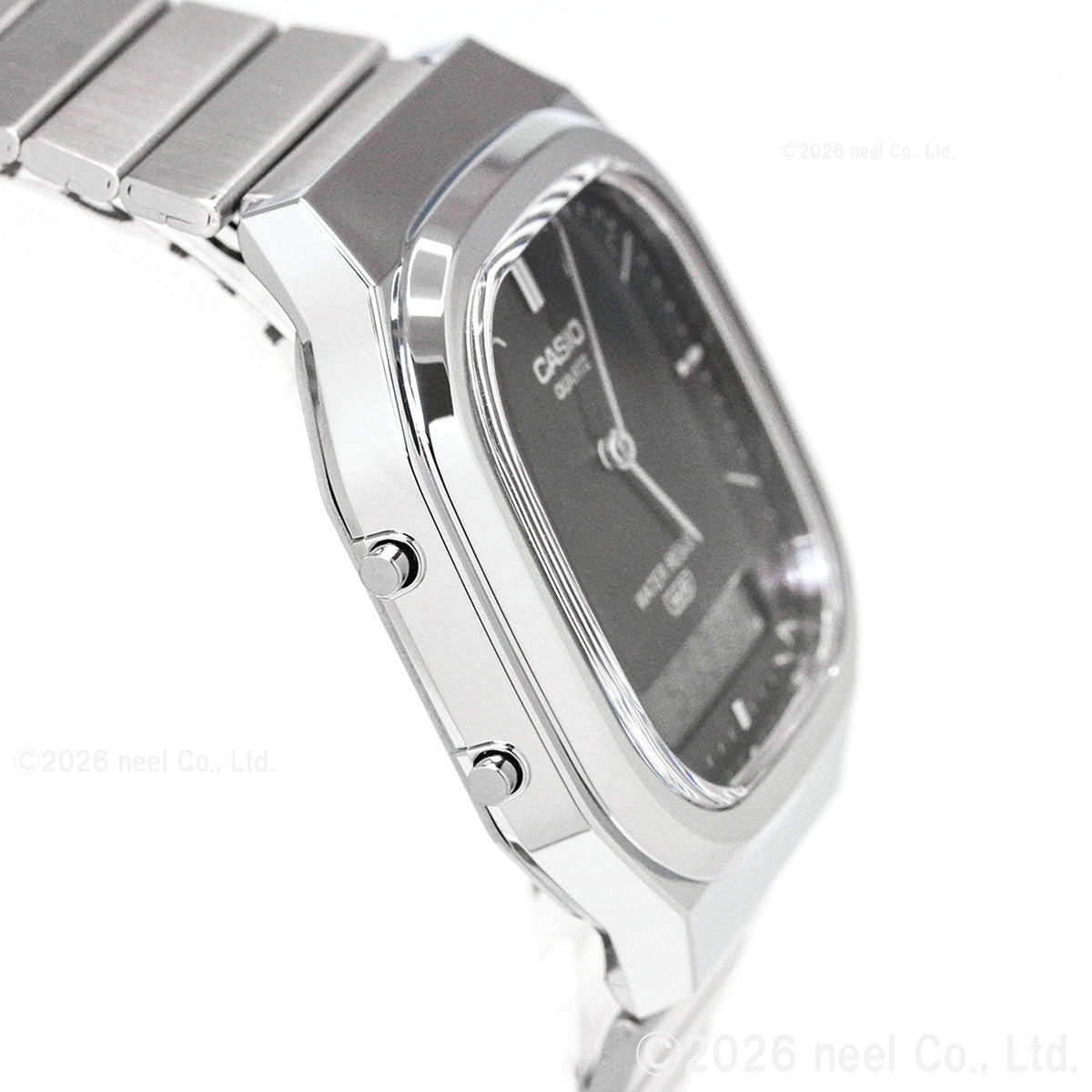 カシオ クラシック CASIO CLASSIC アナデジ 限定モデル 腕時計 AQ-240E-2A2JF ネイビー【2026 新作】