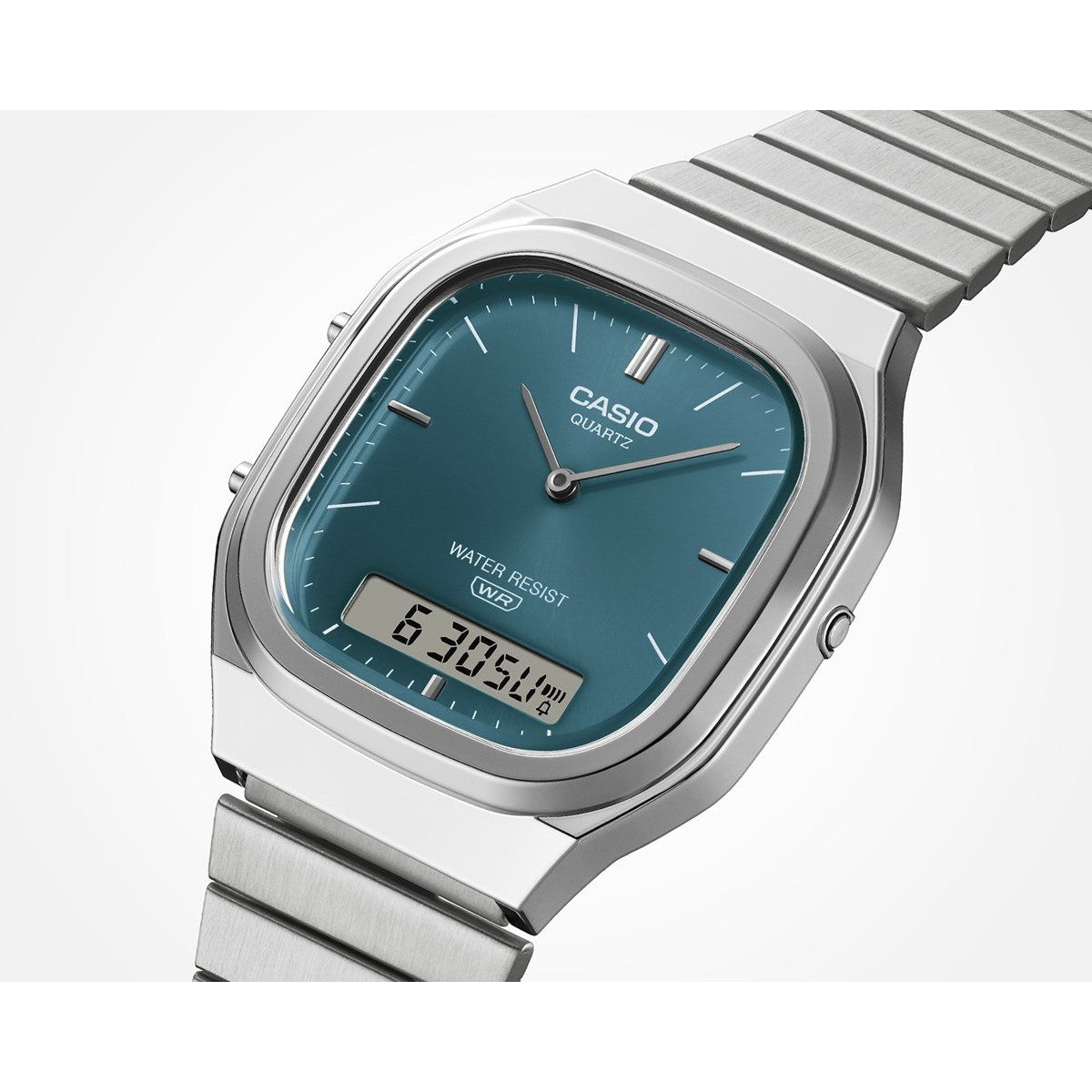 カシオ クラシック CASIO CLASSIC 限定モデル アナデジ 腕時計 AQ-240E-3AJF グリーン【2025 新作】