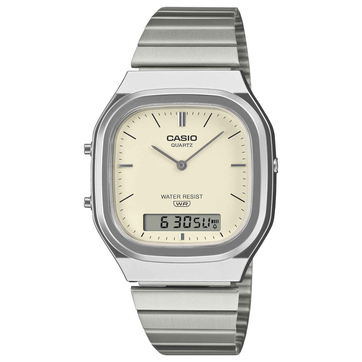 カシオ クラシック CASIO CLASSIC アナデジ 限定モデル 腕時計 AQ-240E-7A2JF ホワイト【2026 新作】
