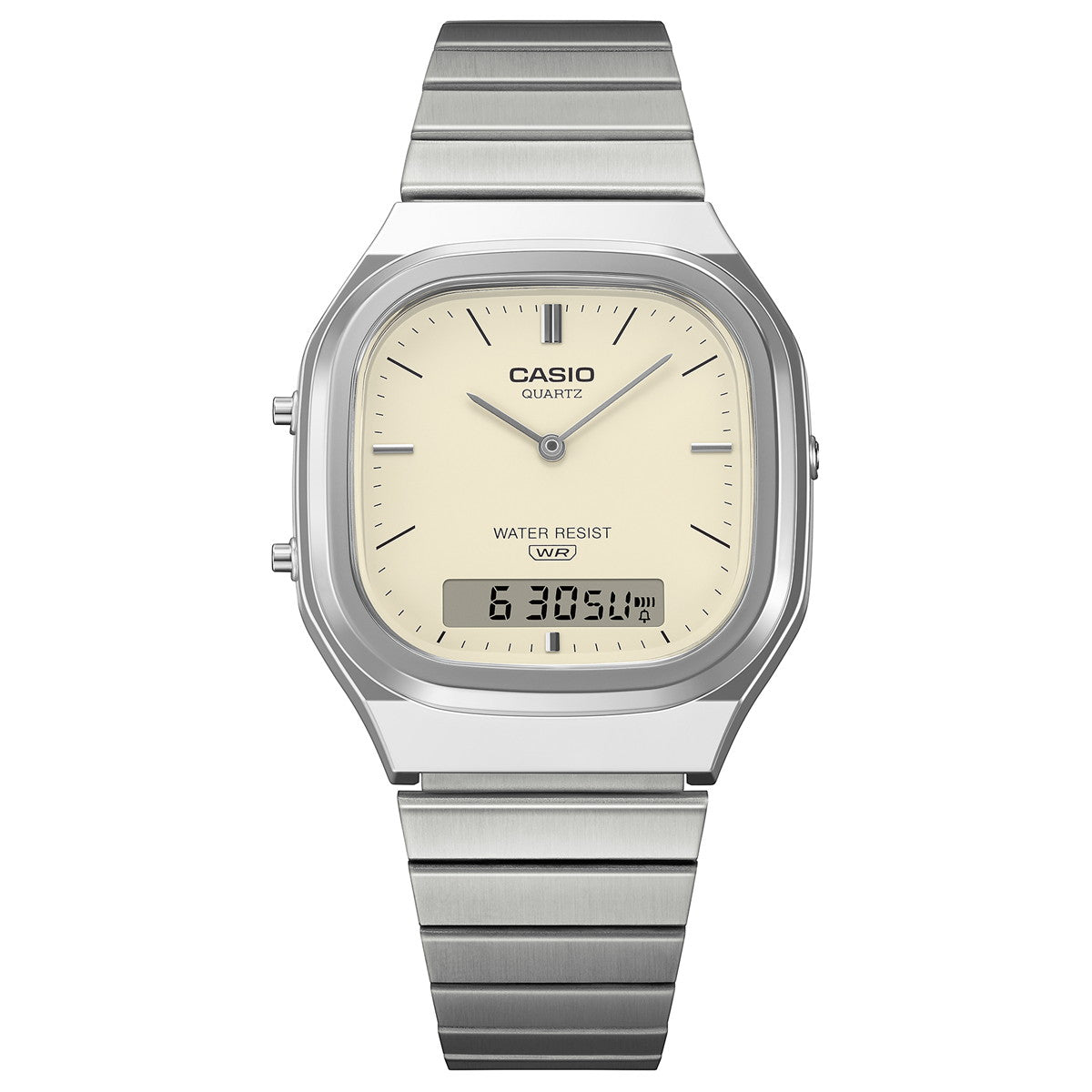 カシオ クラシック CASIO CLASSIC アナデジ 限定モデル 腕時計 AQ-240E-7A2JF ホワイト【2026 新作】