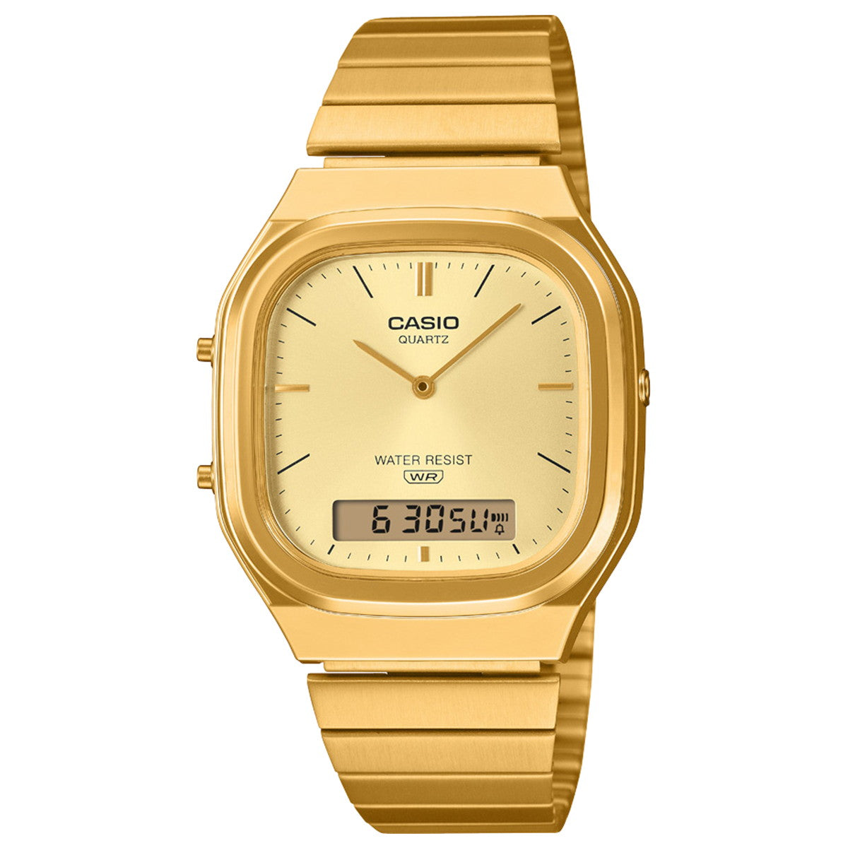カシオ クラシック CASIO CLASSIC 限定モデル アナデジ 腕時計 AQ-240EG-9AJF ゴールド【2025 新作】