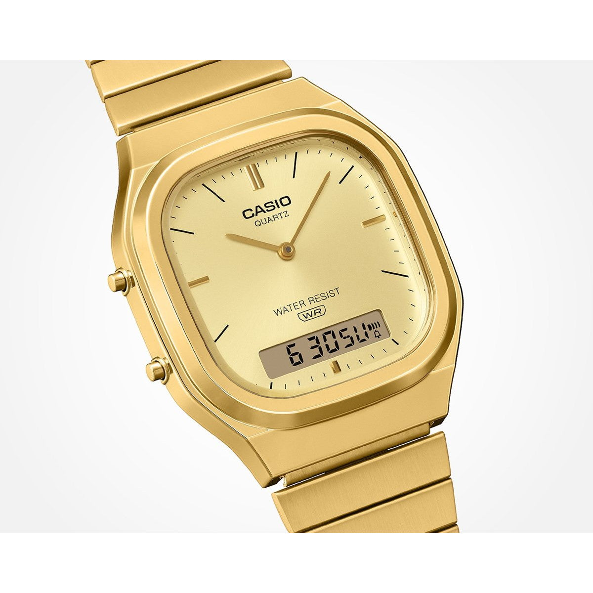 カシオ クラシック CASIO CLASSIC 限定モデル アナデジ 腕時計 AQ-240EG-9AJF ゴールド【2025 新作】